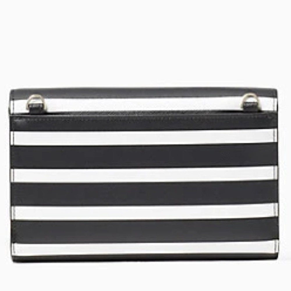 ♠️ Kate Spade Striped Laurel Way Crossbody NWT - Picture 2 of 3
